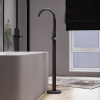 смеситель для ванны damixa scandinavian pure 365000300 черный матовый
