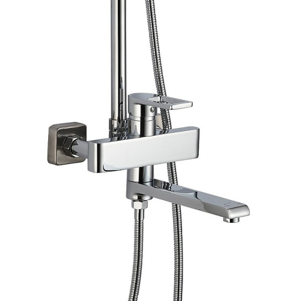 душевая система haiba hb2424 цвет хром