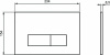 кнопка для инсталляции ideal standard oleas™ p2 r0119jg