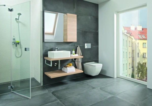 раковина накладная акватон roca mila 50 732700b000 белая