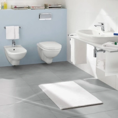 унитаз villeroy & boch o'novo 5660h101 подвесной, с сидение микролифт, цвет альпийский белый