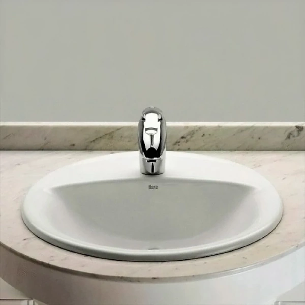 раковина встраиваемая roca aloa 56х47 см, 327865000, белая раковина встраиваемая roca aloa 56х47 см, 327865000, белая