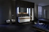 Зеркало Jacob Delafon Terrace 150 EB1184-NF с подсветкой Белое Древесное с сенсорным выключателем