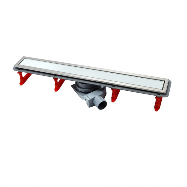 душевой канал 850 мм pestan confluo premium white glass line 13000285