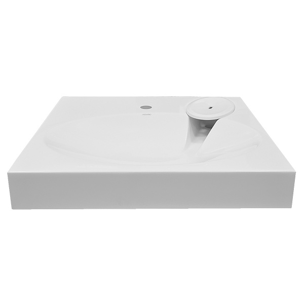 раковина на стиральную машину azario estet cs00082259 60х54.5 см, белая