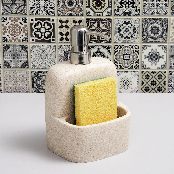 Дозатор для мыла WasserKRAFT K-8499 бежевый