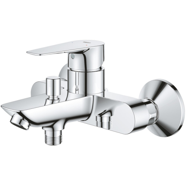 смеситель для ванны grohe bauedge new 23604001 + 27924001