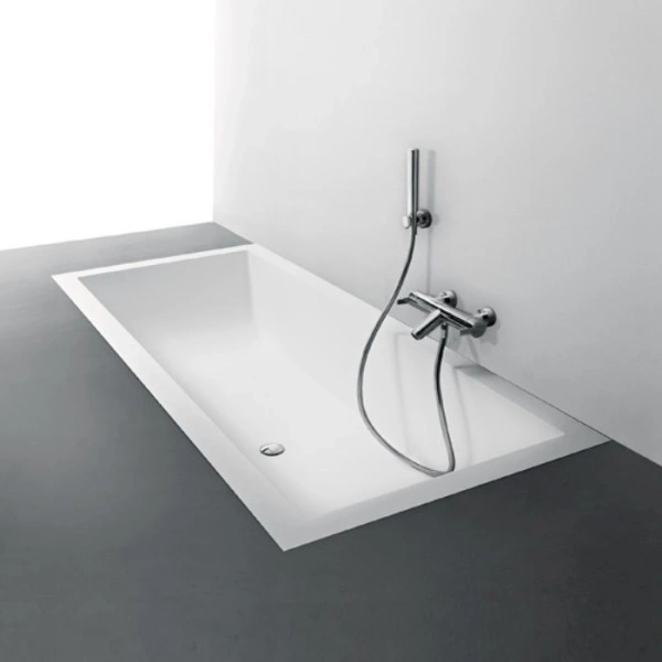 ванны из материала corian 180 см antonio lupi biblio biblio11 встраиваемая bianco/cr белая