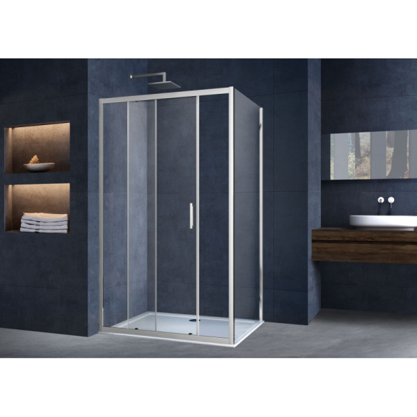 душевой уголок 150х90 см vincea alpha vsr-3al9015cl прозрачное