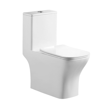 Унитаз-моноблок Belbagno NEON BB8617CPR-MN/SC безободковый с сиденьем микролифт.