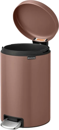 мусорное ведро brabantia newicon 234002 12 л, светло-коричневое мусорное ведро brabantia newicon 234002 12 л, светло-коричневое