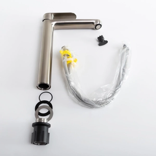 смеситель для раковины cezares stylus stylus-lc-in-w0 без донного клапана, сатин