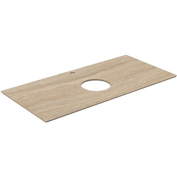 столешница под раковину kerama marazzi plaza modern риальто 100 pl1.sg560420r\100 песочная