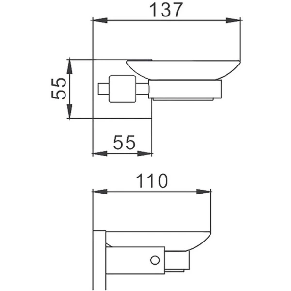Мыльница Haiba HB89 02