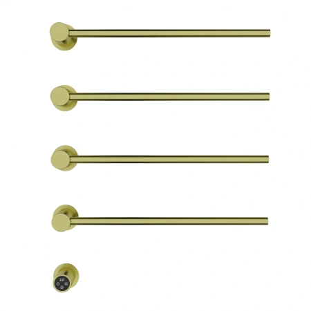 Полотенцесушитель электрический встраиваемый WONZON & WOGHAND HAMBURG, брашированное золото (WW-AL314-BG)