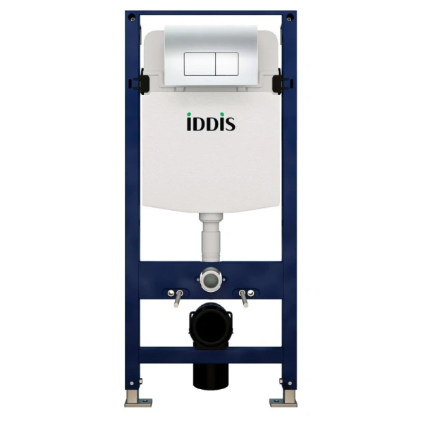 система инсталляции для унитазов iddis optima home oph00gci32k с кнопкой смыва цвет хром