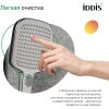 лейка для душа iddis esper esp3fcsi18 квадратная, хром с белым