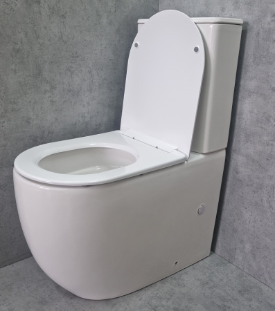 унитаз компакт ceramalux tr2176-1 с бачком и сиденьем микролифт