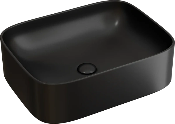 Раковина Ceramicanova Element CN6052MB накладная, 50.5x38 см, черная матовая