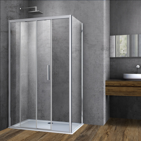 Душевой уголок 130х90 см Vincea Soft VSR-3SO9013CL прозрачное