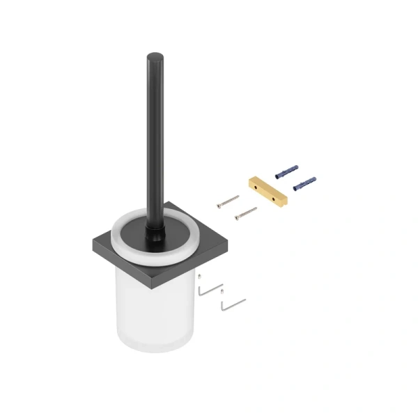 Ёршик для унитаза Timo Petruma 15261/18 черное золото