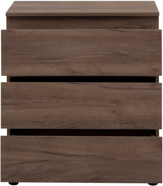 комод aquanet сканди 70 дуб крафт (3 ящика)