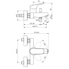 комплект смесителей ideal standard ceraflex bd001aa хром