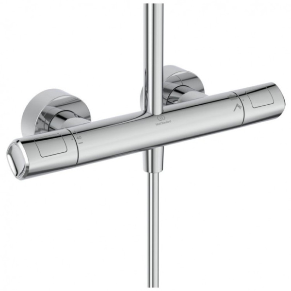 душевая система ideal standard ceratherm t100 a7705aa термостатическая цвет хром глянцевый