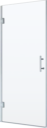 душевая дверь в нишу rgw hotel ho-011 900х1950 профиль хром, стекло прозрачное