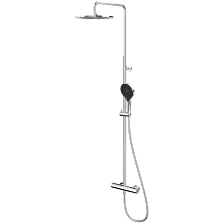 Душевая система Whitecross Y chrome Y1254TOPCR с термостатом Хром