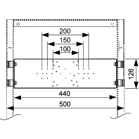 монтажная пластина для инсталляции для раковины tece 9020041