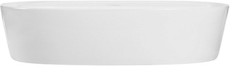 раковина накладная 50 см aquanet lake-2 00211287, белая