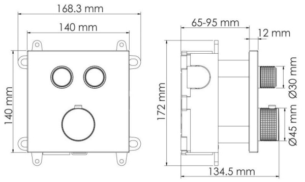 термостат для ванны wasserkraft dinkel 5848 thermo термостат для ванны wasserkraft dinkel 5848 thermo
