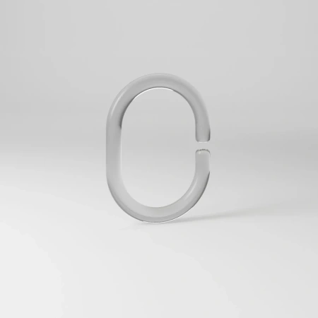 набор колец для шторы в ванную комнату iddis rings rid012p