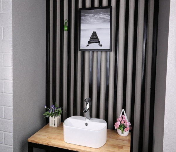 раковина подвесная 44 см ceramalux 9293 белая