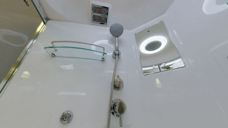 душевая кабина timo lux 90x90 t-7790 с гидромассажем