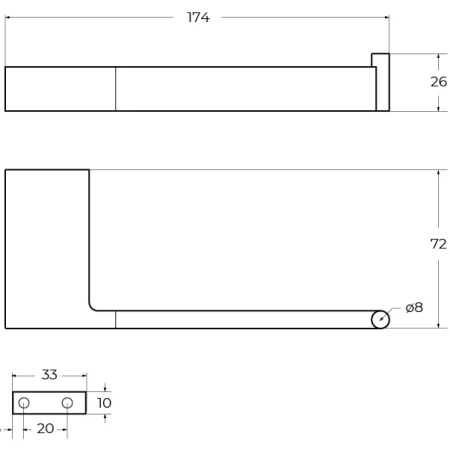 держатель туалетной бумаги cezares slider slider-ph1-gm оружейная сталь