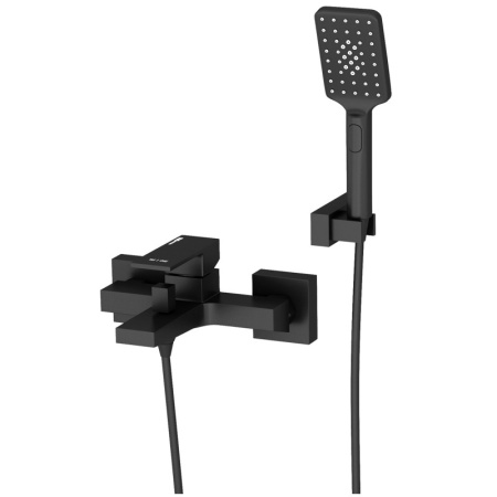 Смеситель для ванны WasserKRAFT Abens 2001 черный матовый