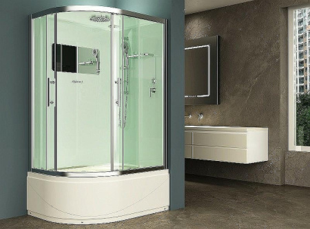 душевая кабина esbano est-129crb 120x90 r eskb129crbr без гидромассажа