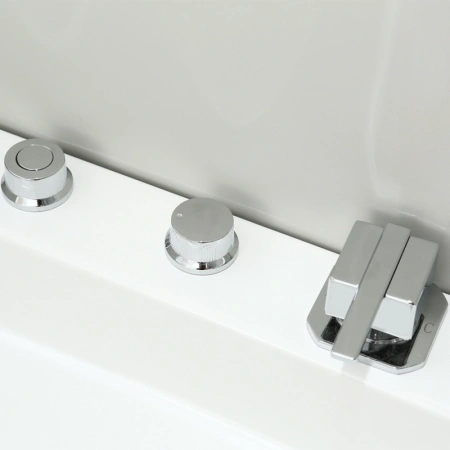 акриловая ванна black&white galaxy 160x100 gb5008-l с гидромассажем