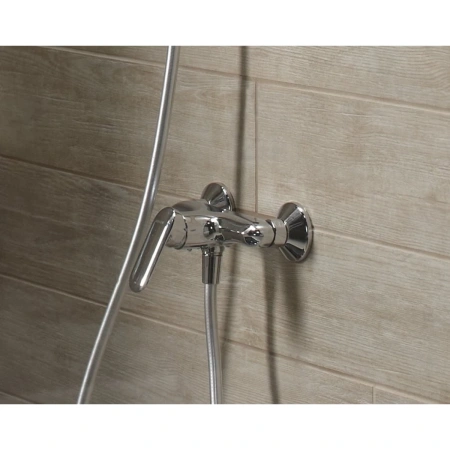 смеситель для душа jacob delafon kumin e99463-cp, хром