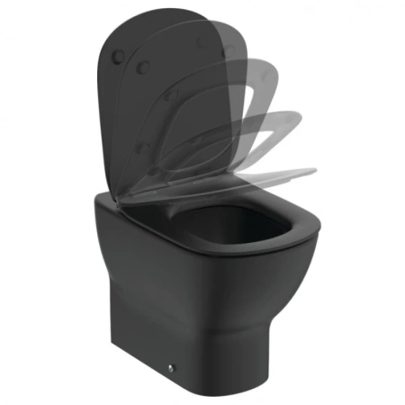унитаз приставной ideal standard tesi aquablade t0077v3 без крышки-сиденья