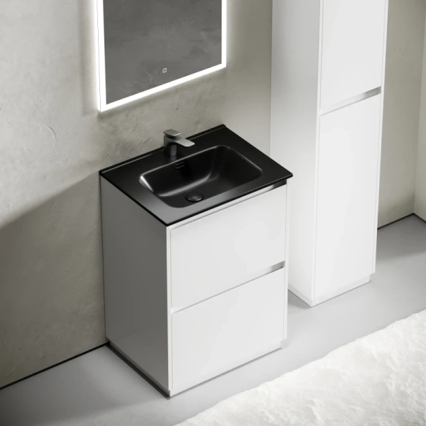 тумба под раковину sancos libra floor 60 lb60fw белый глянец
