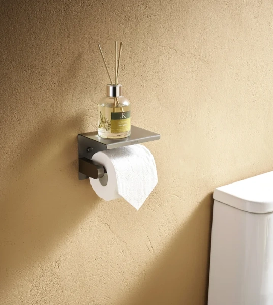 Держатель туалетной бумаги ARROW AGJ2507GG нержавеющая сталь