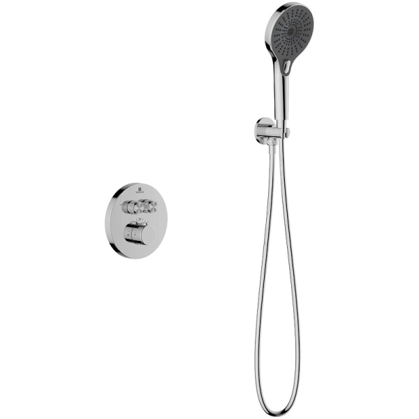 душевая система vincea inspire vsfw-3i22mt5ch с термостатом хром