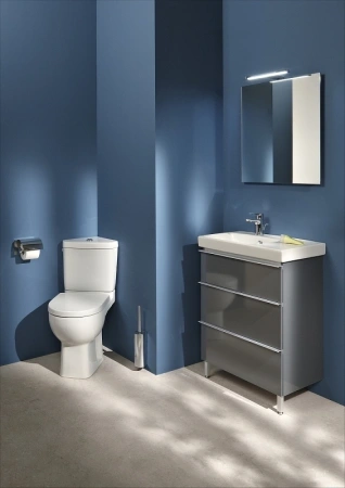 унитаз напольный jacob delafon odeon up 18557k-00 без сиденья и бачка