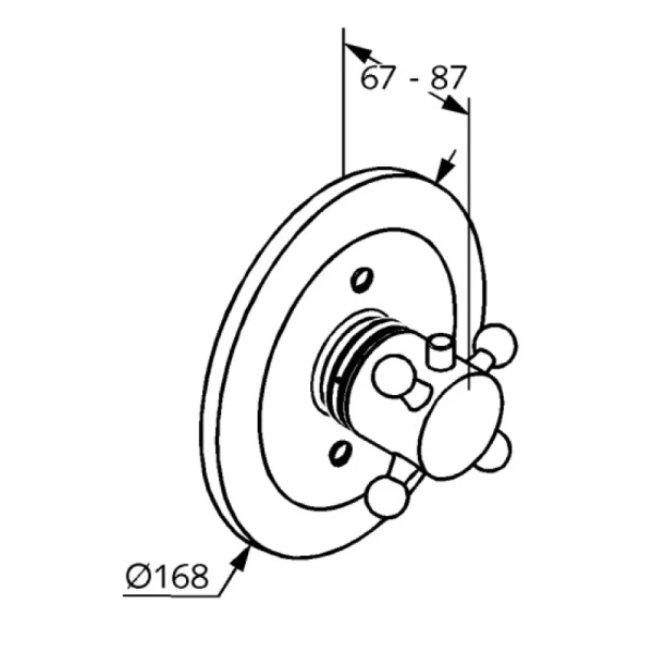 центральный термостат kludi adlon 517194520