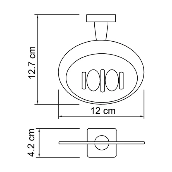 Мыльница Wasserkraft Lippe K-6569