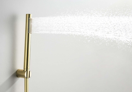 душевой гарнитур aquatek европа aq2034bg цвет золото шлифованное