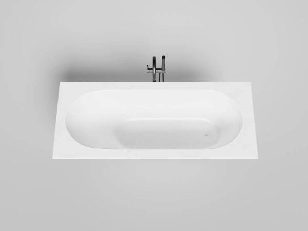 ванна 170х70 см.salini ornella ki 102413g, s-sense, цвет: белый